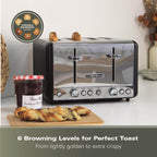 Hamilton Beach Harmony 4 Slice Toaster - Espresso - Hamilton Beach UK