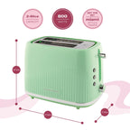 Hamilton Beach Miami 2 Slice Toaster Mojito Mint - Hamilton Beach UK