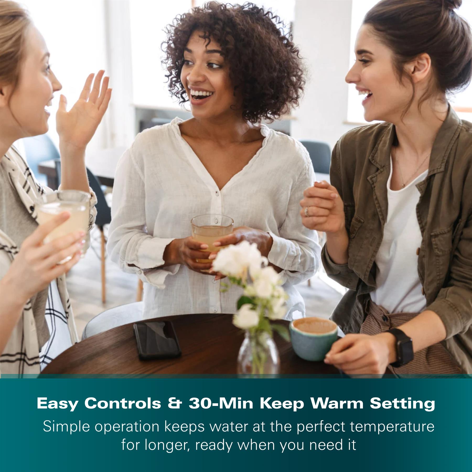 FlexiControl 1.7L Digital Control Variable Temperature Kettle