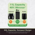 Hamilton Beach XXL Dual Stack 2 Drawer Air Fryer - Hamilton Beach UK