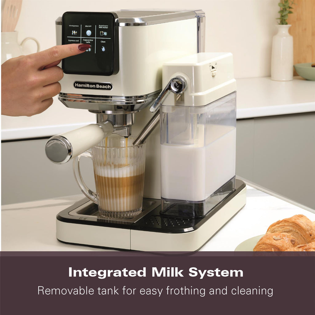 Hamilton Beach BaristaPro+ Touch 8-in-1 Espresso Machine