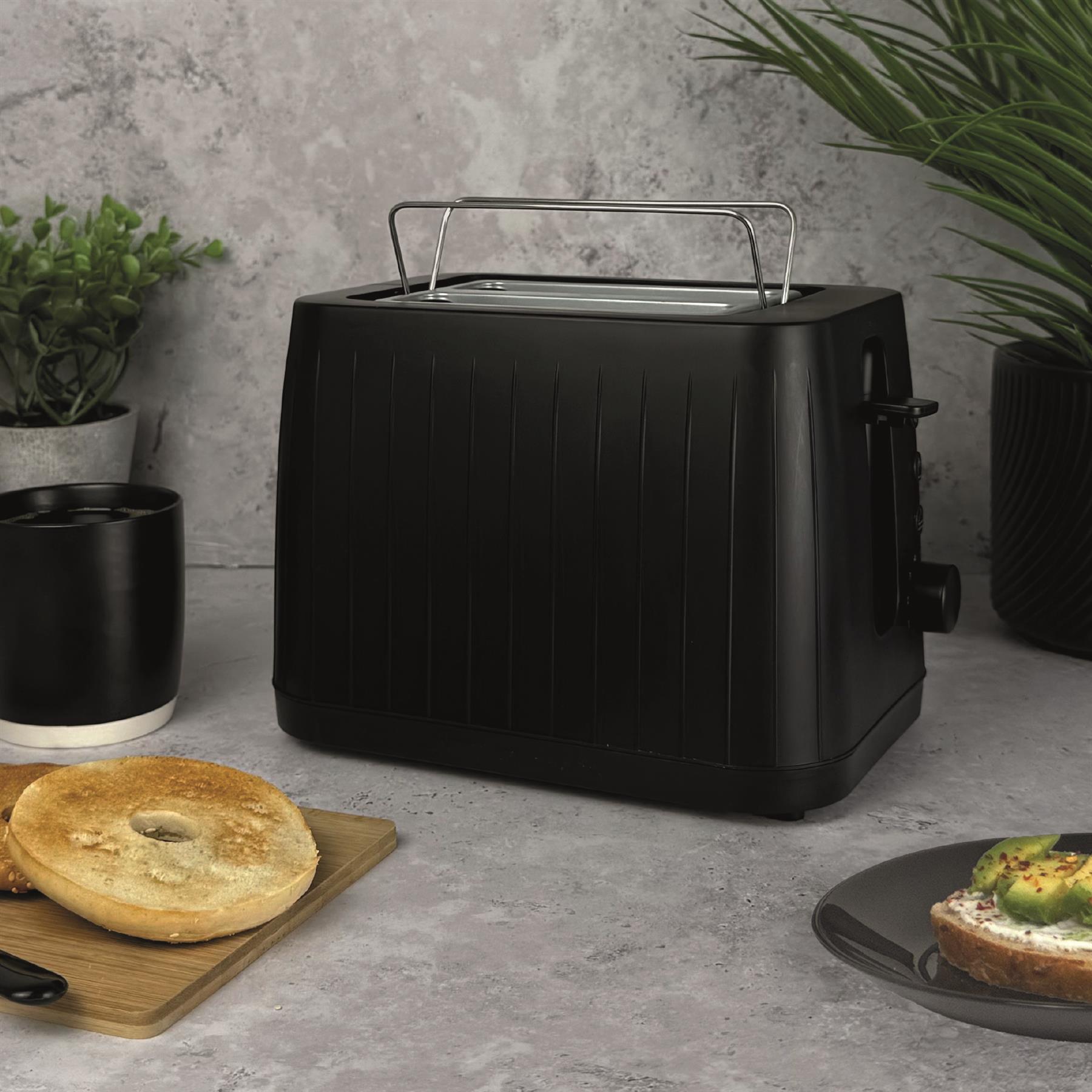 Stealth Kettle & Toaster Set - Black