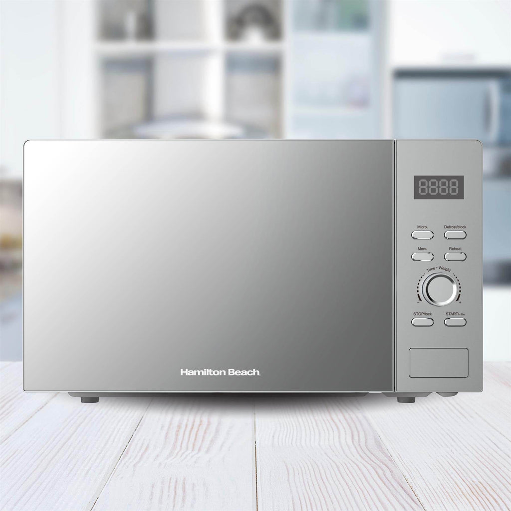 Hamilton Beach 30L Family Microwave - Silver - Hamilton Beach UK