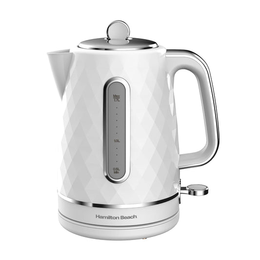 Hamilton Beach Diamond 1.7L Kettle White