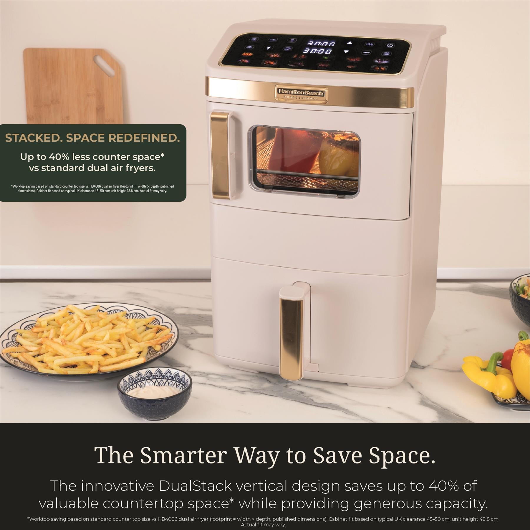 Hamilton Beach Professional DualStack 14.5L Air Fryer Oven