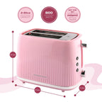 Hamilton Beach Miami 2 Slice Toaster Flamingo Pink - Hamilton Beach UK