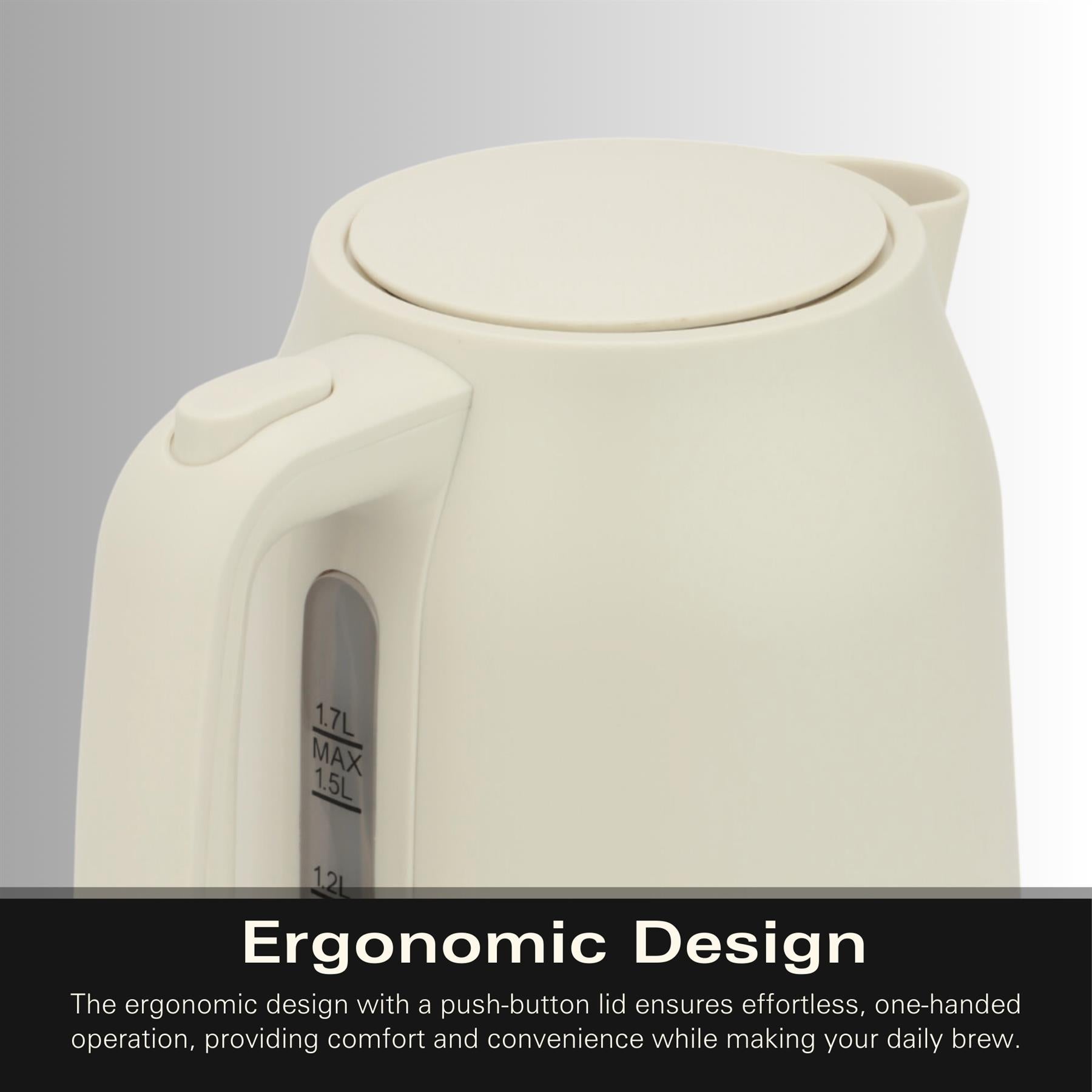 Ella 1.7L Kettle - Matte Latte