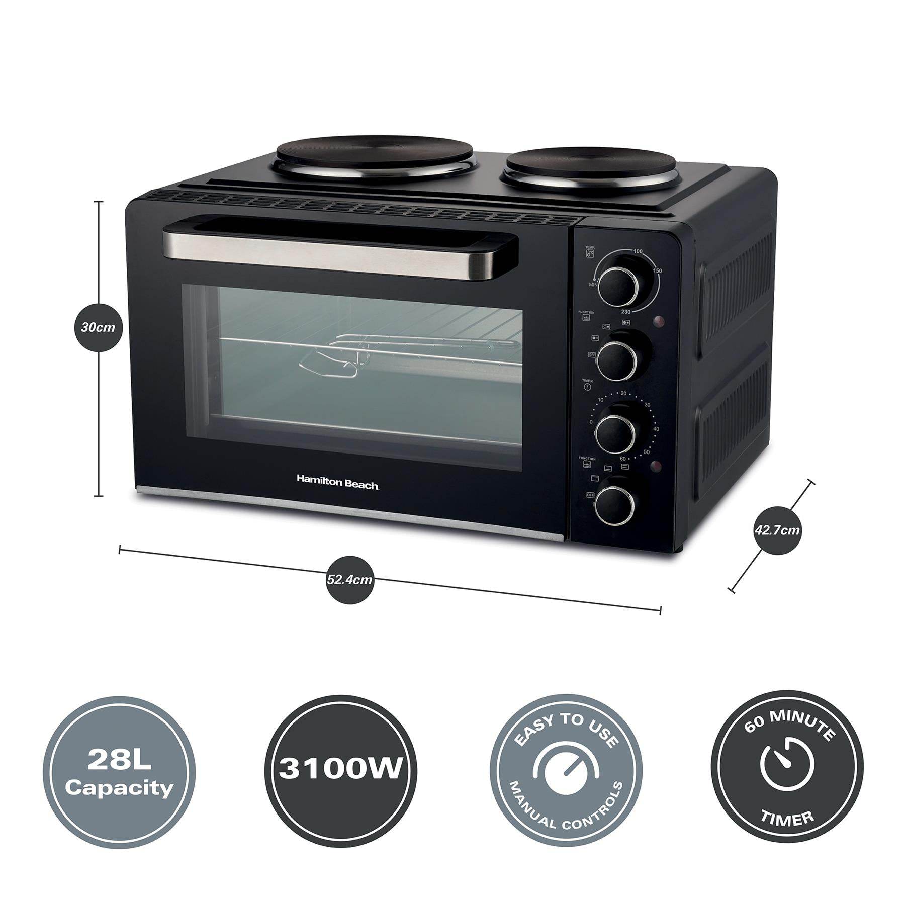 Hamilton Beach Rise Kettle, Toaster & Mini Oven Set - Hamilton Beach UK