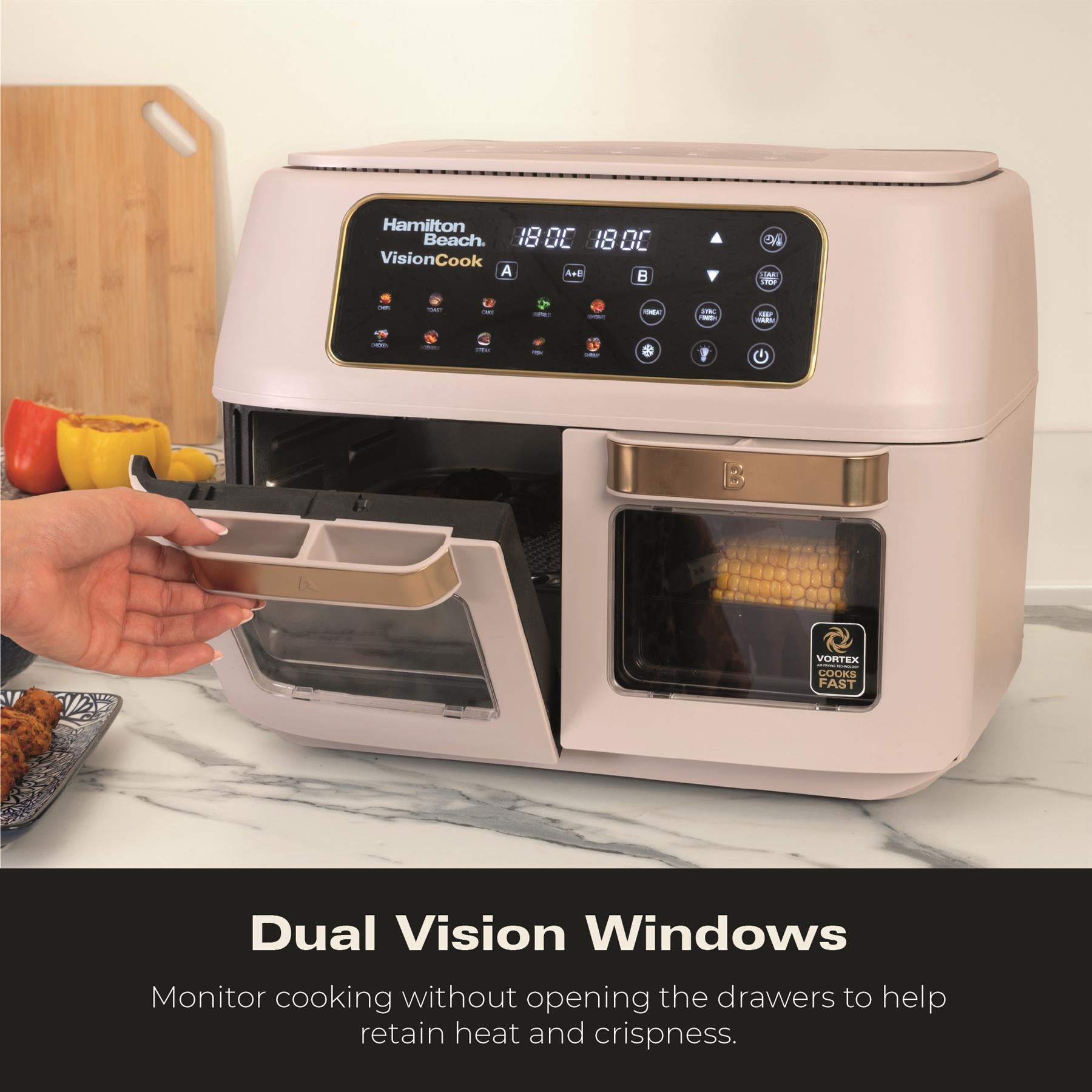 Hamilton Beach VisionCook 11L Dual Air Fryer Oven