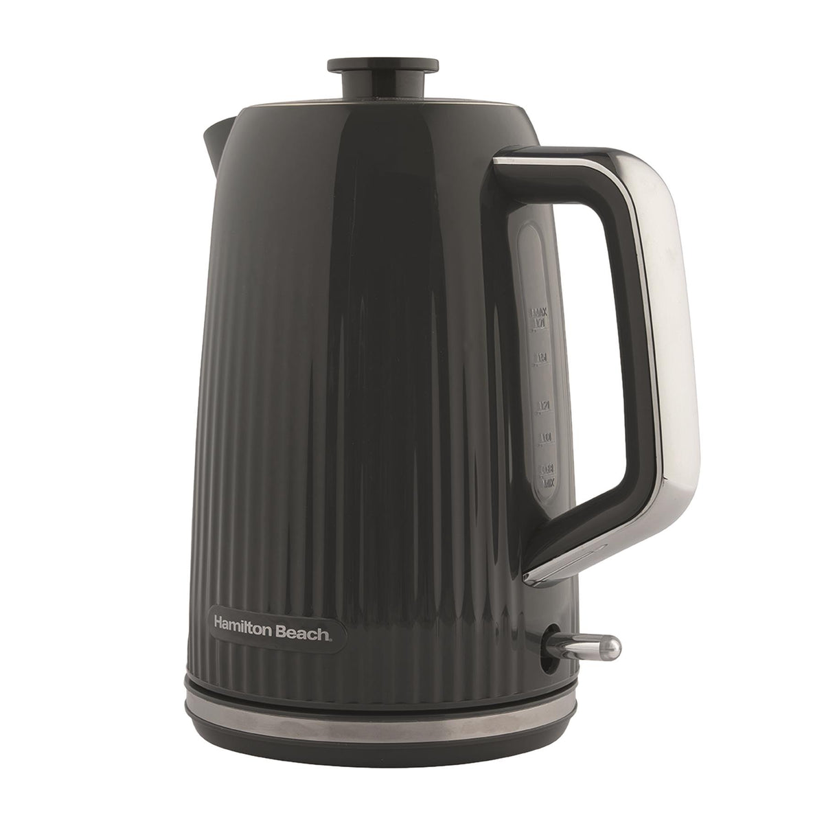 Hamilton Beach Miami 1.7L Kettle Charcoal Grey