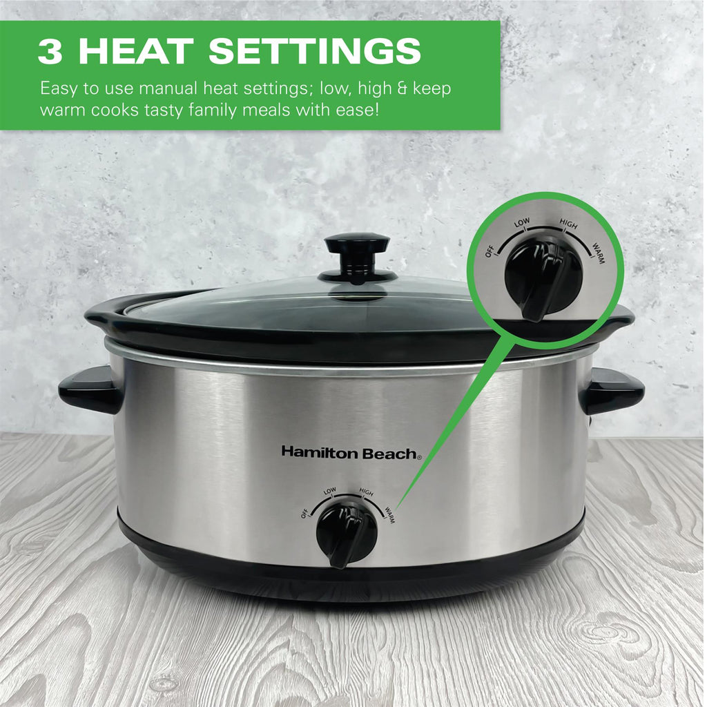 Hamilton Beach The Family Favourite 6.5L Slow Cooker