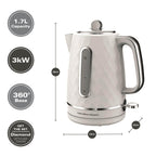 Hamilton Beach Diamond Textured 1.7L Kettles - Hamilton Beach UK