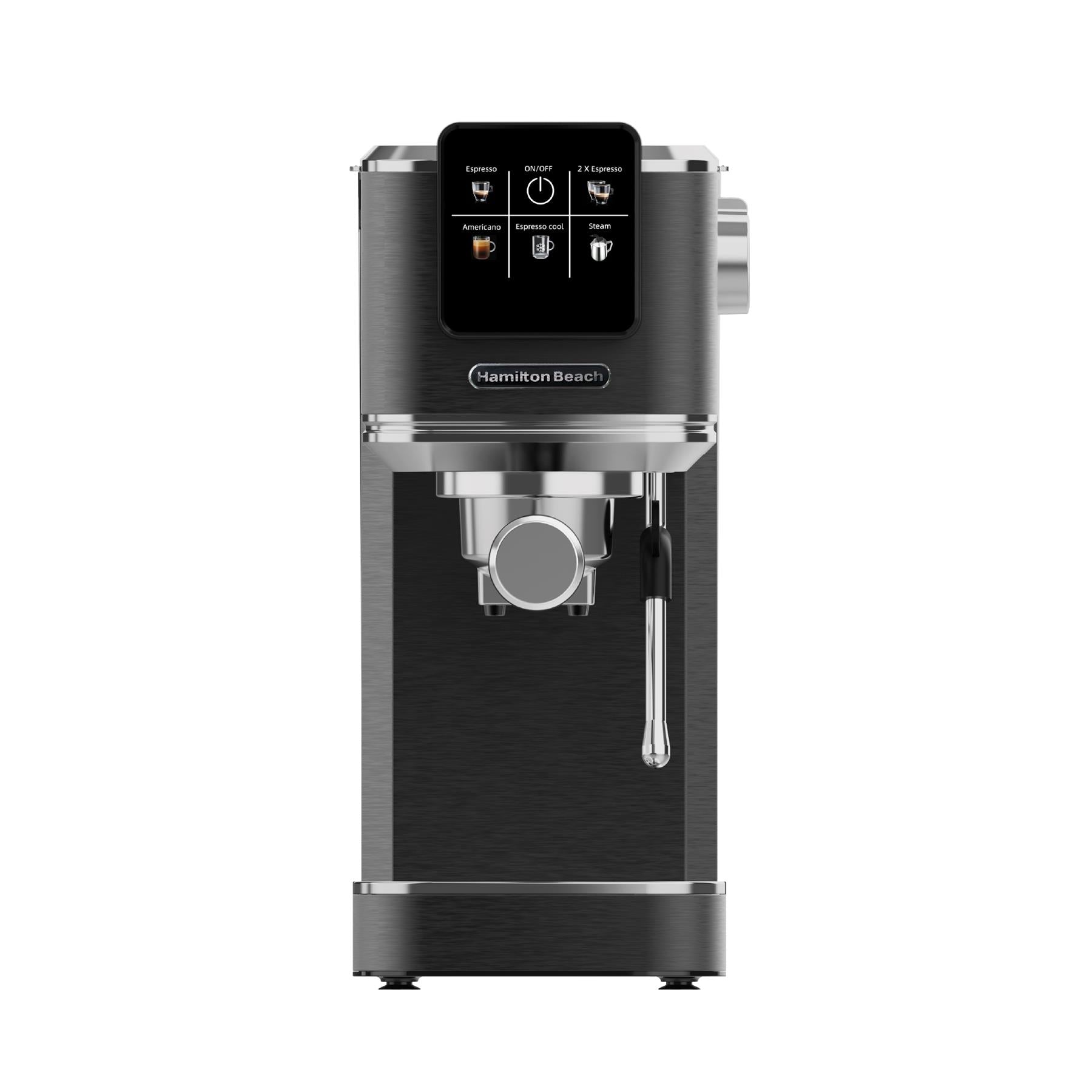 Hamilton Beach BaristaPro Touch 5-in-1 Espresso Machine Black