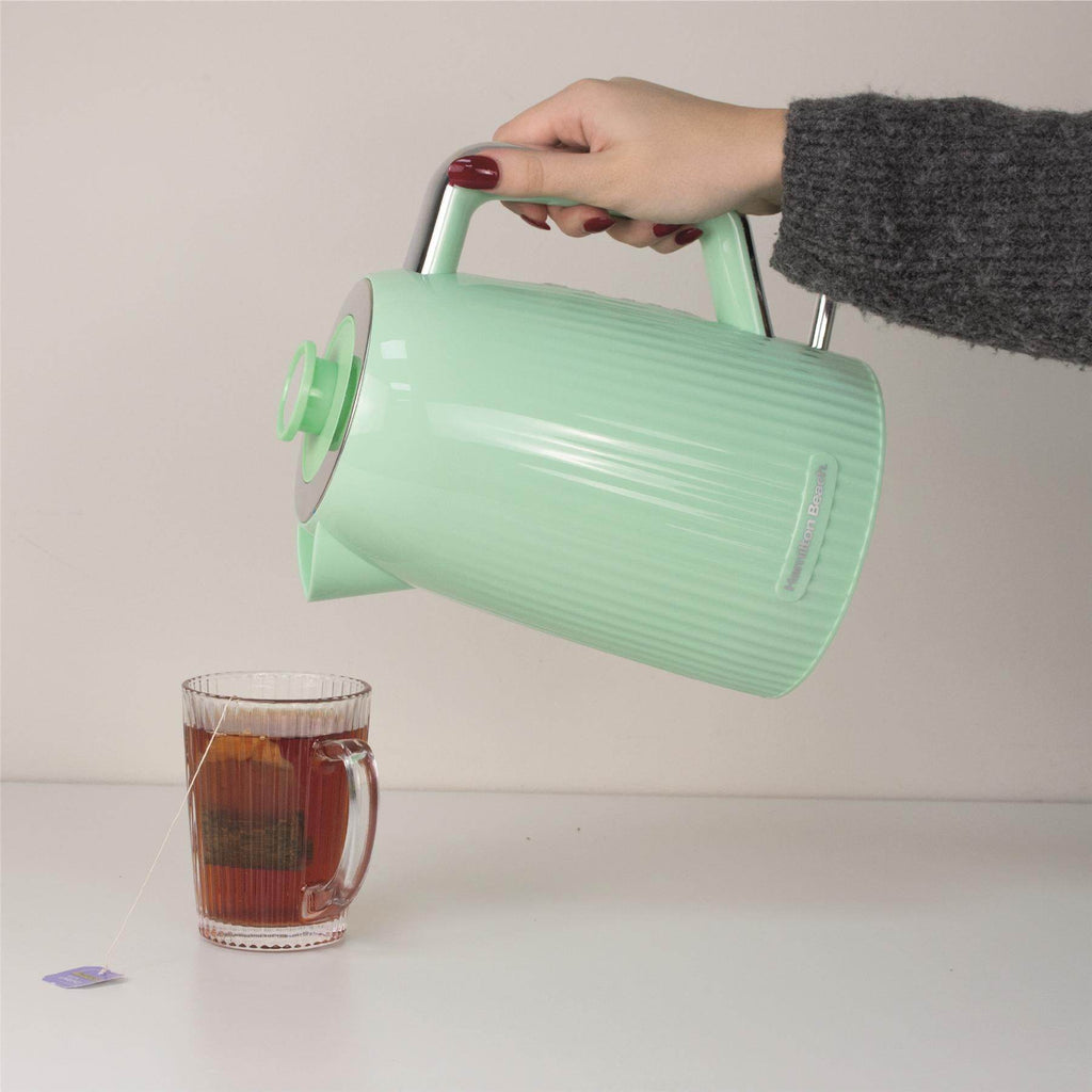 Hamilton Beach Miami Kettle & Toaster Set Mojito Mint - Hamilton Beach UK