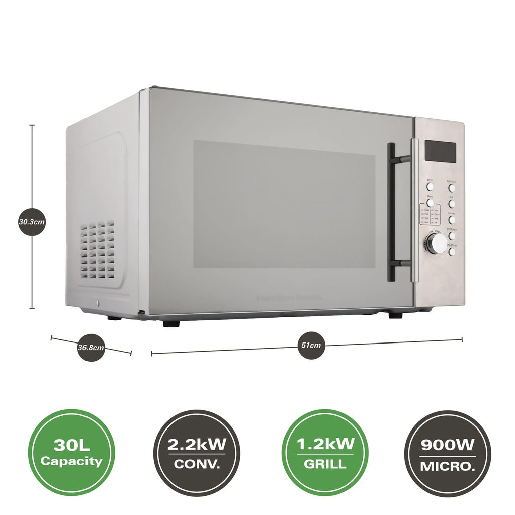 Hamilton Beach 30L Combination Microwave with Grill