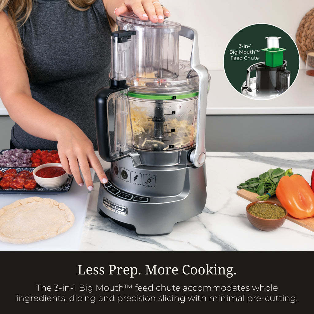 Hamilton Beach Professional 3L Food Processor with Dicing
