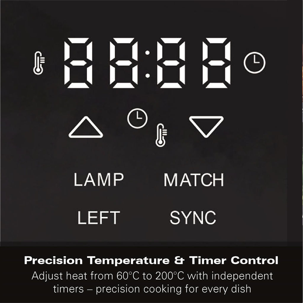 Hamilton Beach FlexiZone 10L Dual Air Fryer