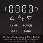 Hamilton Beach FlexiZone 10L Dual Air Fryer