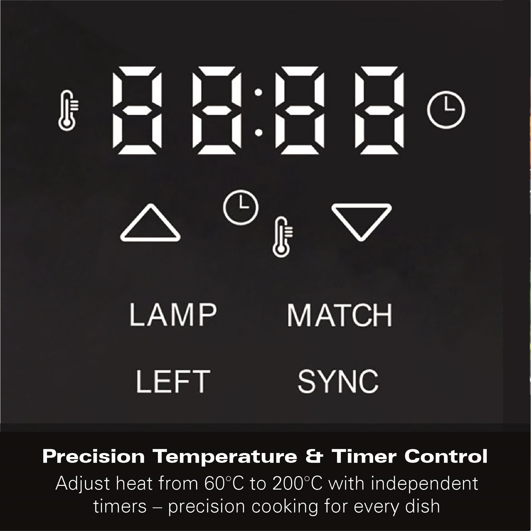 Hamilton Beach FlexiZone 10L Dual Air Fryer