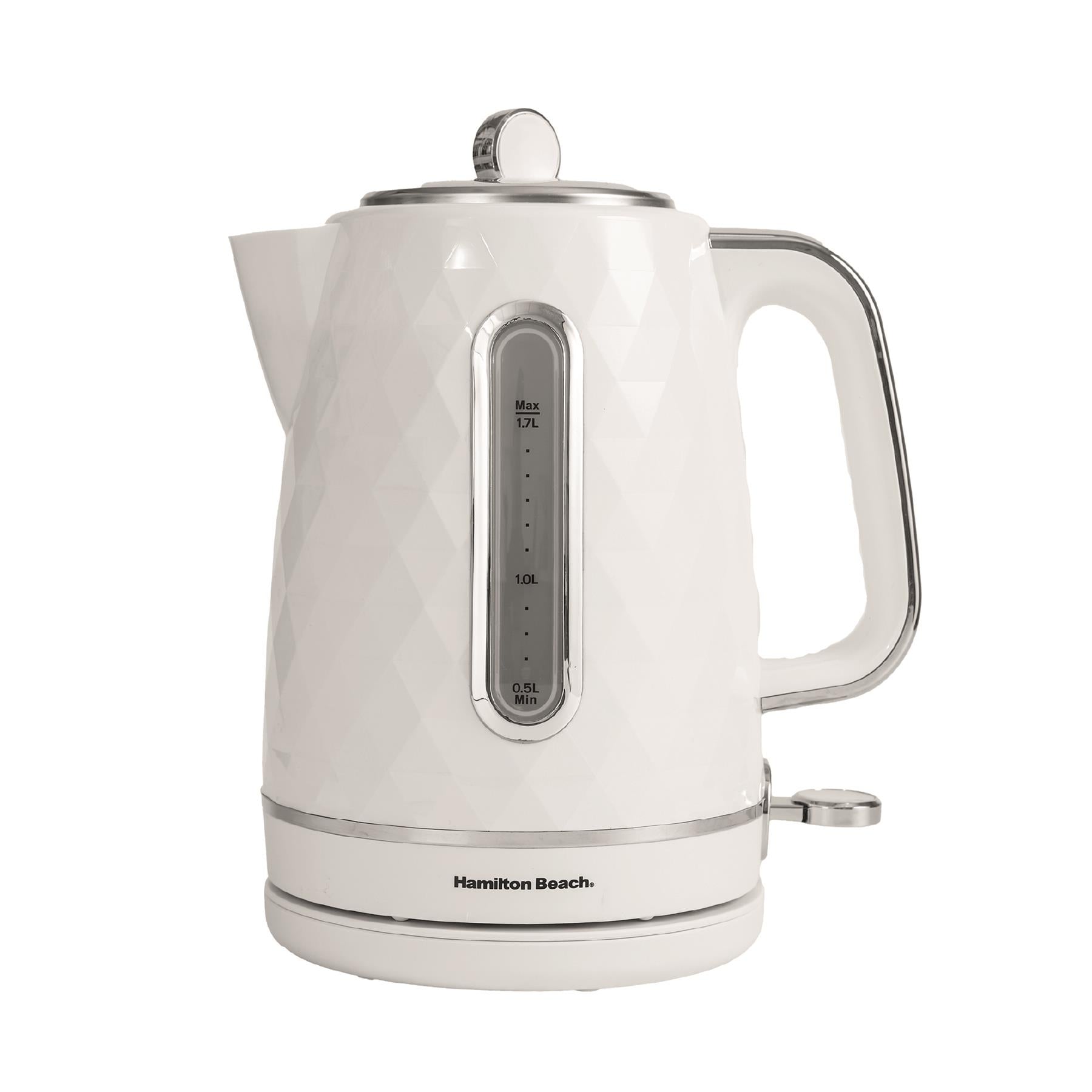 Hamilton Beach Diamond 1.7L Kettle White