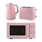 Hamilton Beach Miami Kettle, Toaster & Microwave Set - Flamingo Pink