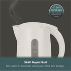 Hamilton Beach Essential 1.7L Rapid Boil Kettles - Hamilton Beach UK
