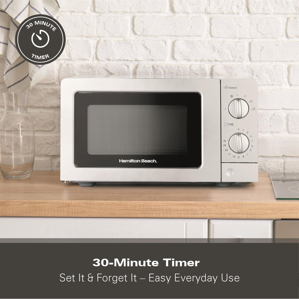 Hamilton Beach 20L Standard Silver Microwave