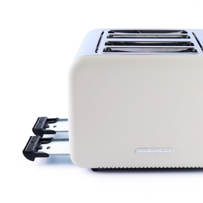Hamilton Beach Scandi Jug Kettle & Toaster Set - Cream