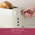 Hamilton Beach Miami 2 Slice Toaster Sand - Hamilton Beach UK