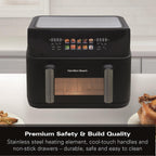 Hamilton Beach FlexiZone 10L Dual Air Fryer
