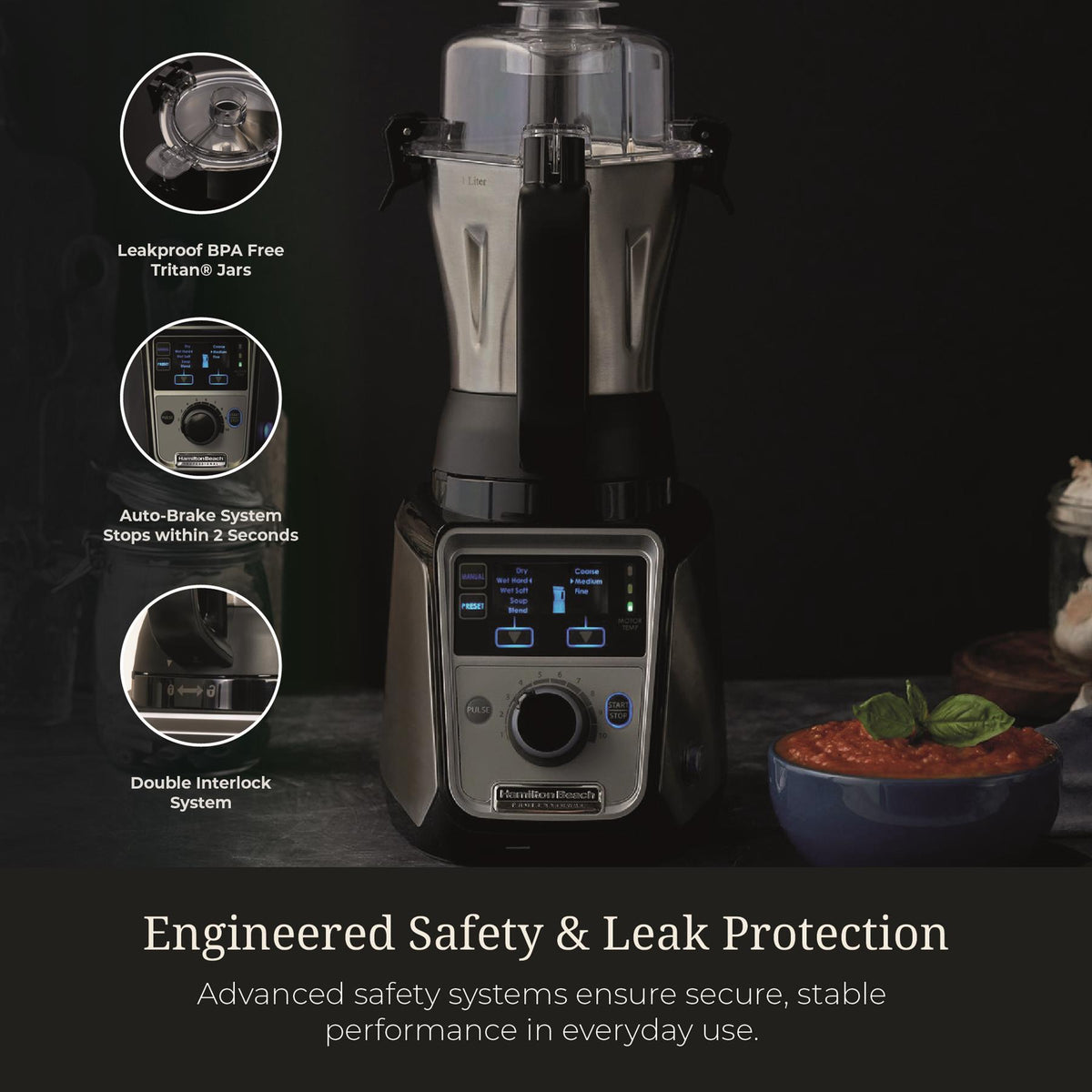 Hamilton Beach Professional Juicer Mixer Grinder