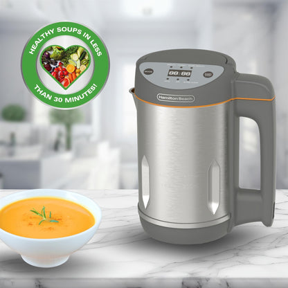 Hamilton Beach Intelligent Pro Soup Maker Plus Grey