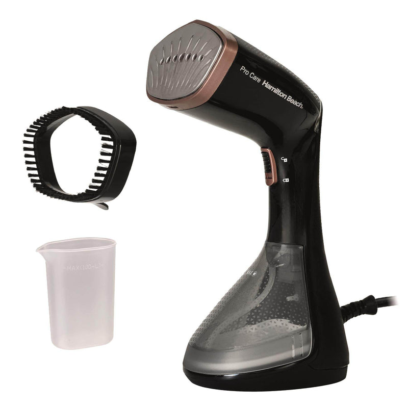 Hamilton Beach ProCare Handheld Garment Steamer - Black & Bronze - Hamilton Beach UK