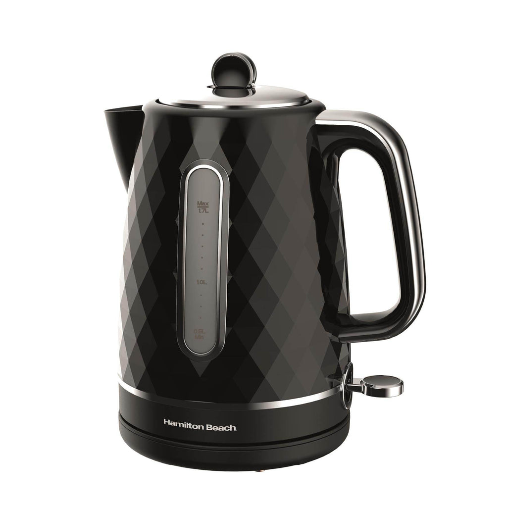 Hamilton Beach Diamond 1.7L Kettle - Black - Hamilton Beach UK