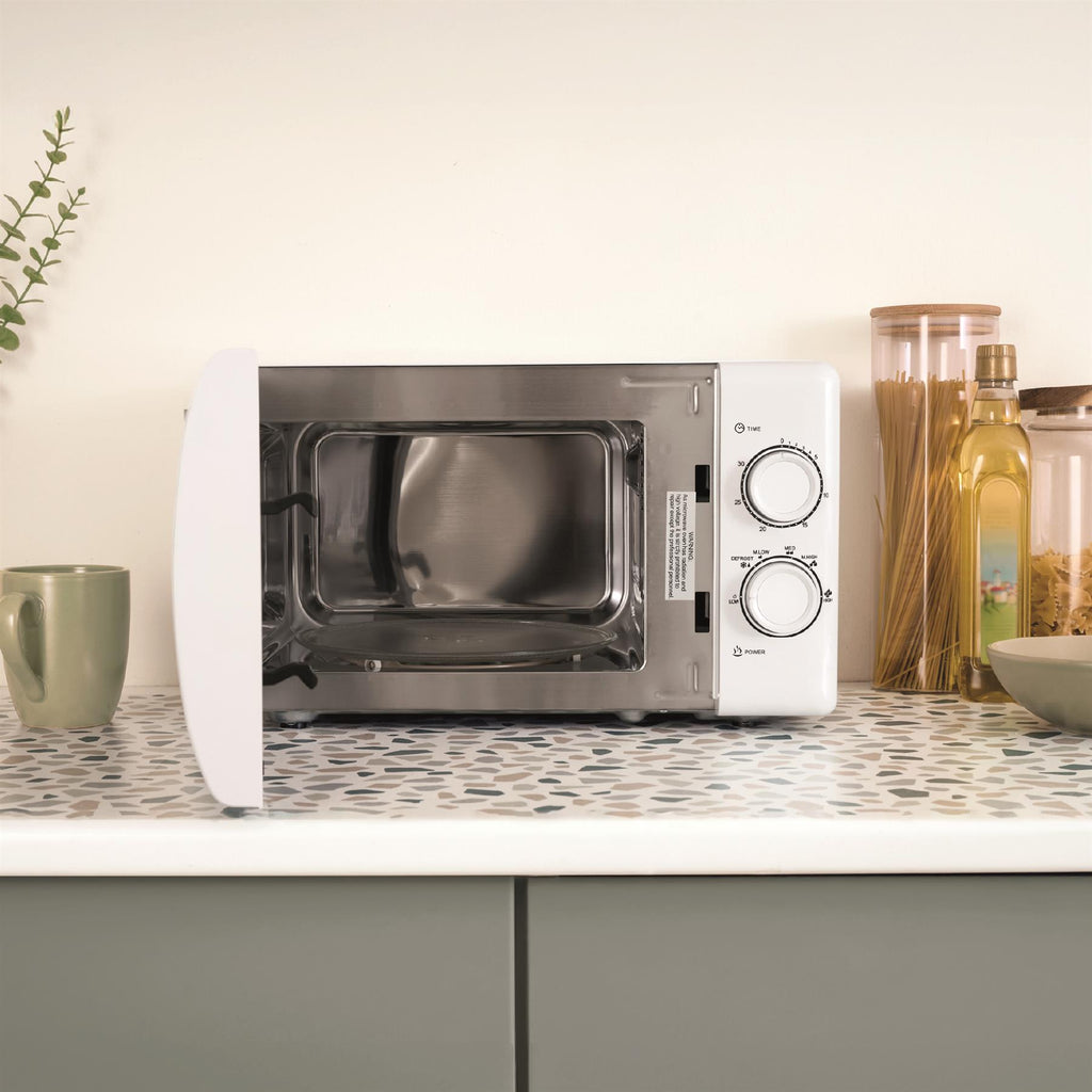 Hamilton Beach Ella Kettle, Toaster & 20L Stainless Steel Cavity Microwave Set - White