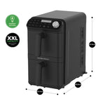Hamilton Beach XXL Dual Stack 2 Drawer Air Fryer - Hamilton Beach UK