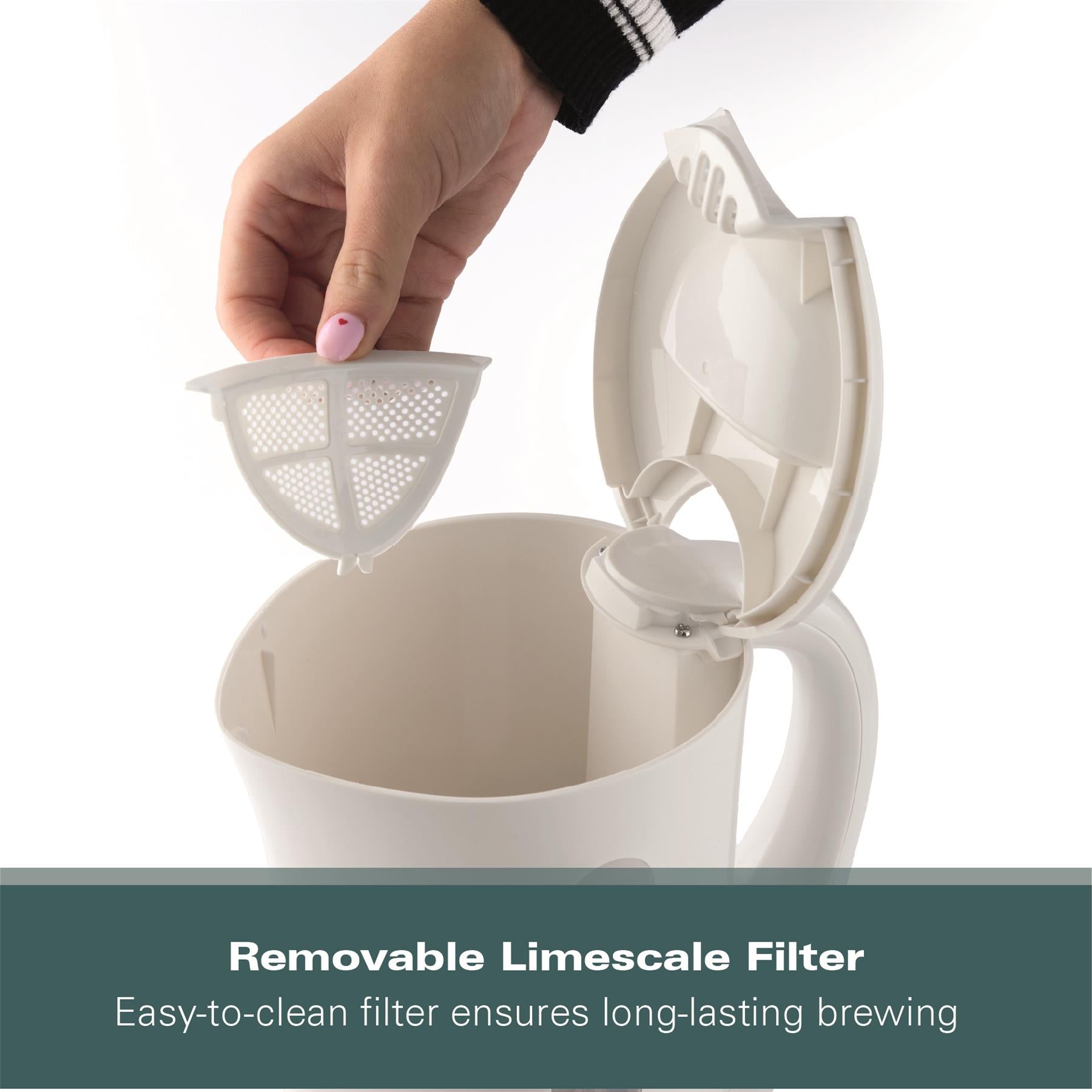 Essential 1.7L Plastic Kettles