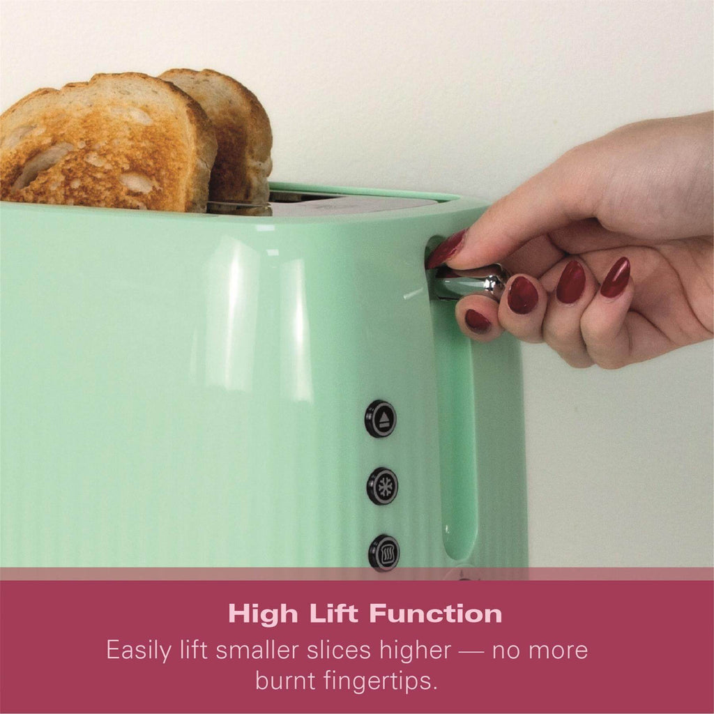Hamilton Beach Miami 2 Slice Toaster Mojito Mint - Hamilton Beach UK
