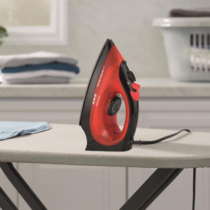 Hamilton Beach ProGlide 2200W Corded Steam Iron - Red & Black