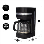 Hamilton Beach Ella 1.5L Matte Filter Coffee Machines - Hamilton Beach UK