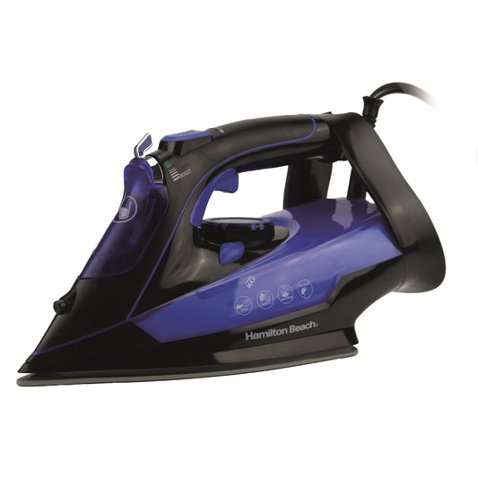 Hamilton Beach Pro SteamMax 3000w Blue & Black Steam Iron
