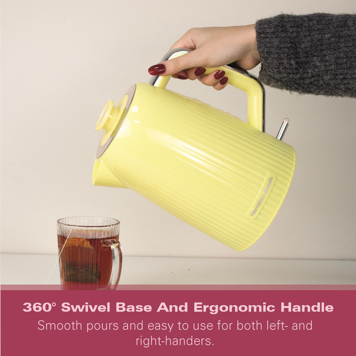 Hamilton Beach Miami 1.7L Kettle Banana Split