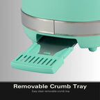 Hamilton Beach Ella 2 Slice Toaster - Matte Mint - Hamilton Beach UK