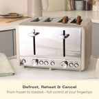 Hamilton Beach Harmony 4 Slice Toaster - Cappuccino - Hamilton Beach UK