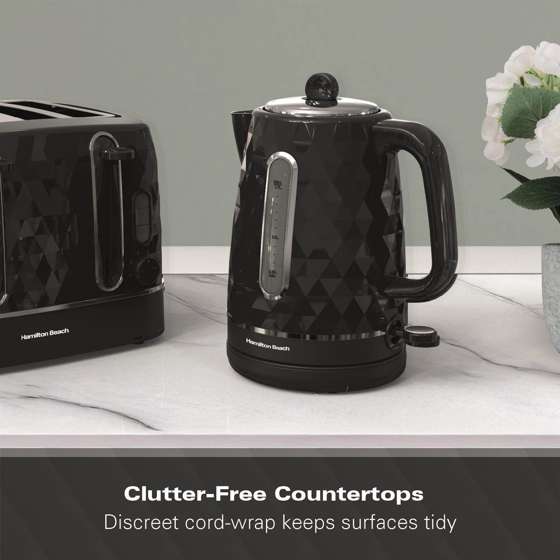 Diamond Textured 1.7L Kettles