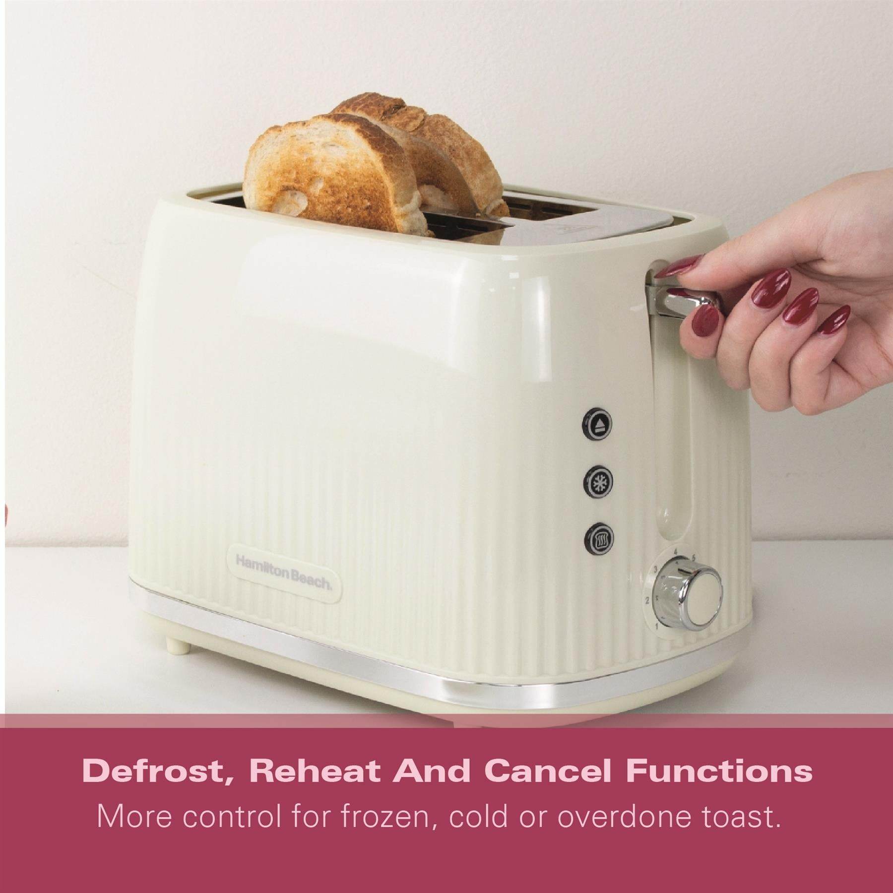 Hamilton Beach Miami 2 Slice Toaster Sand - Hamilton Beach UK