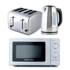 Hamilton Beach Rise Kettle, Toaster & Microwave Set - Polished - Hamilton Beach UK