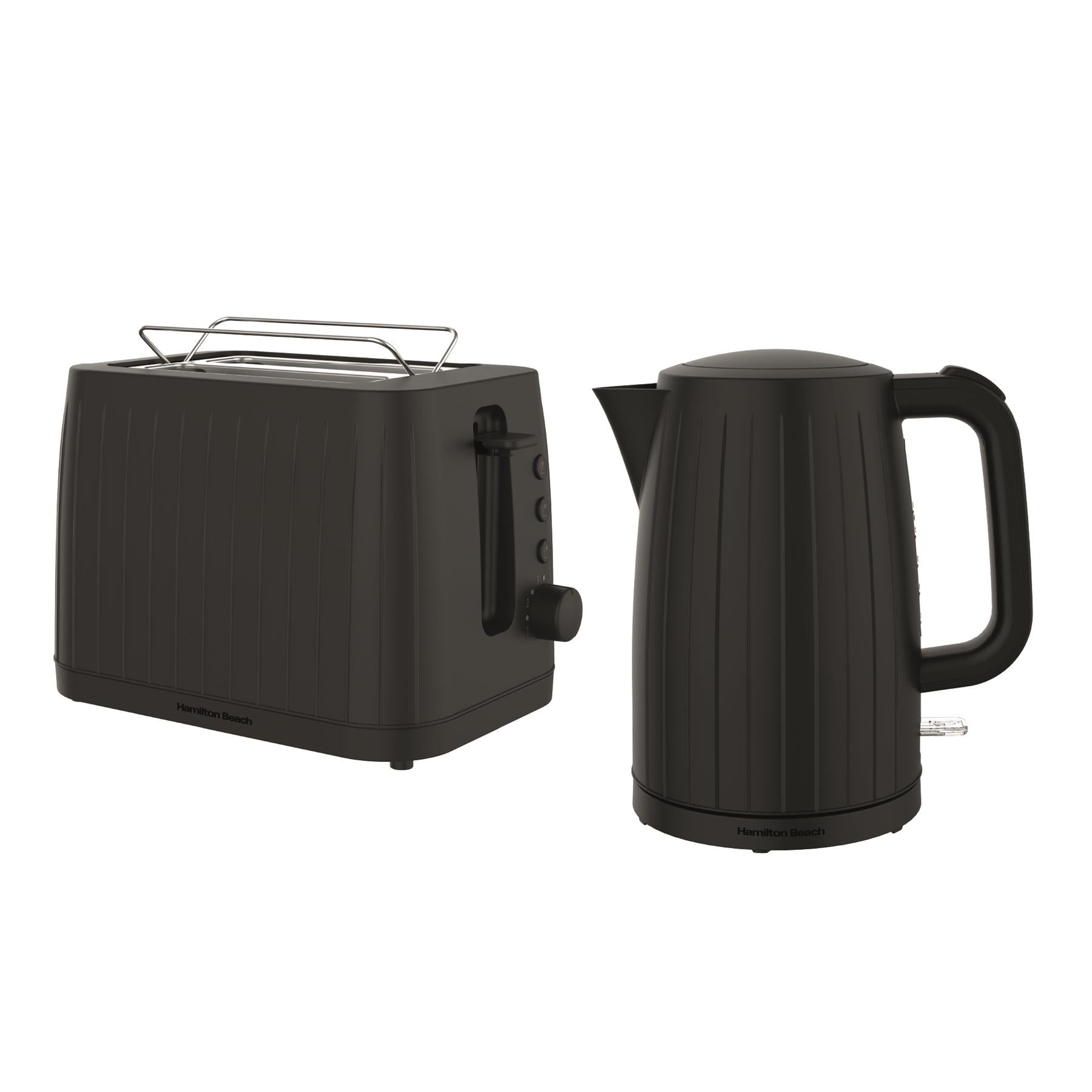 Stealth Kettle & Toaster Set - Black