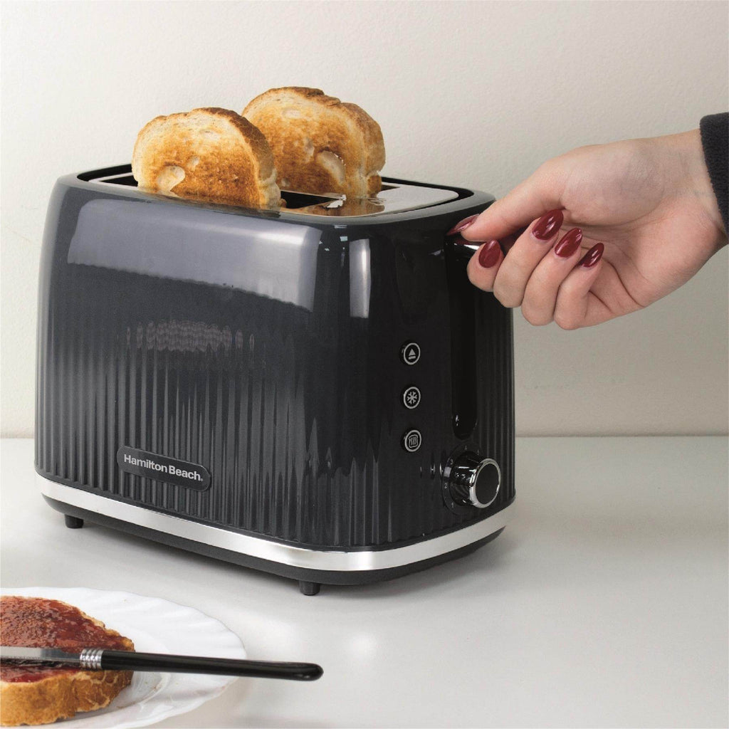 Hamilton Beach Miami Kettle & Toaster Set Charcoal Grey - Hamilton Beach UK