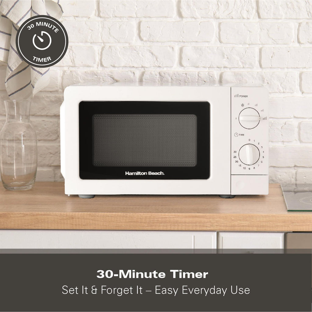 Hamilton Beach 20L Standard White Microwave